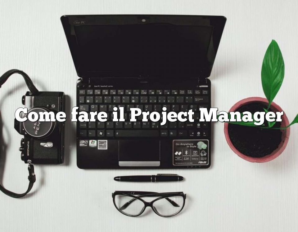Come fare il Project Manager