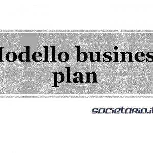 modello business plan