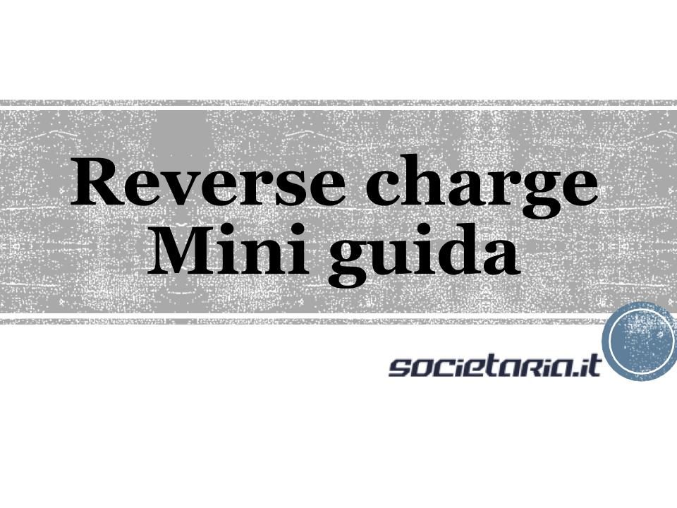 Reverse charge