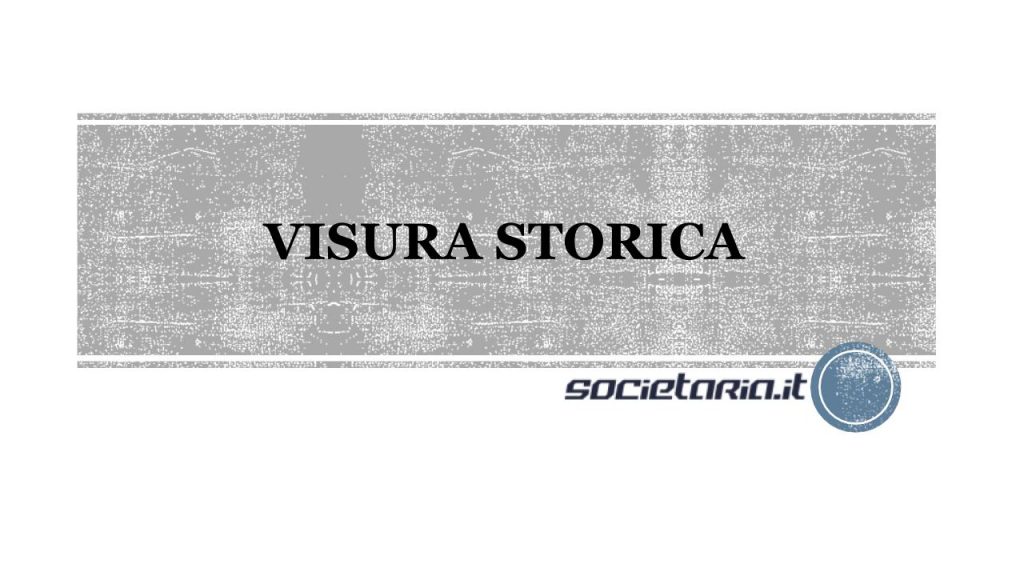 Visura camerale storica