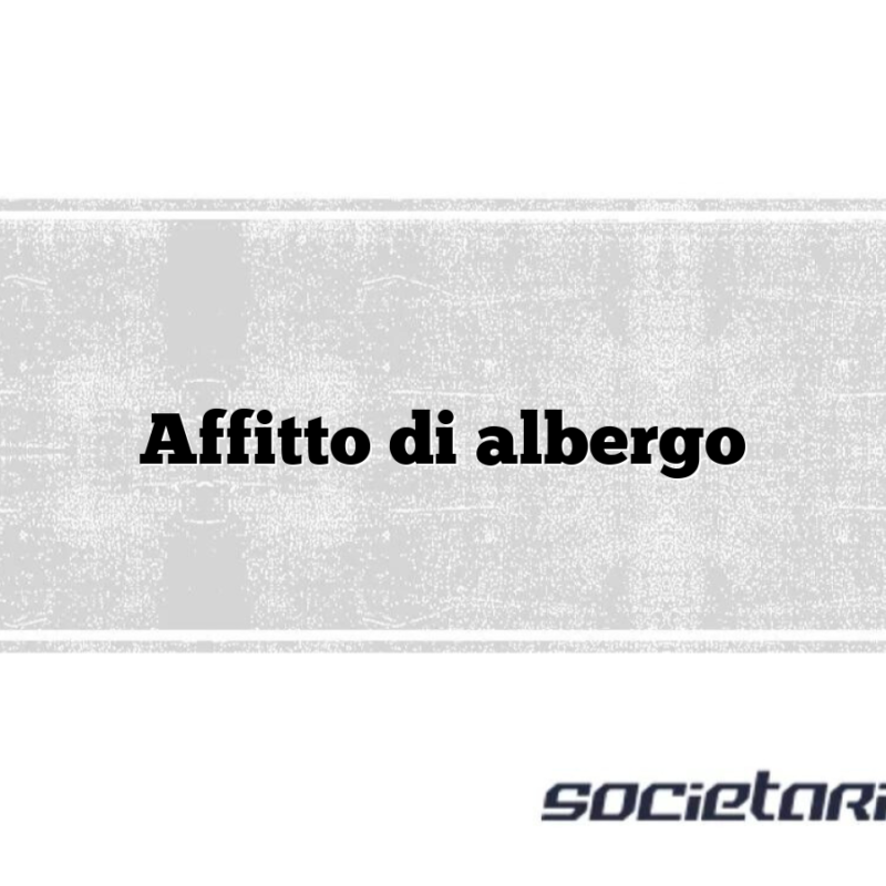 Affitto di albergo
