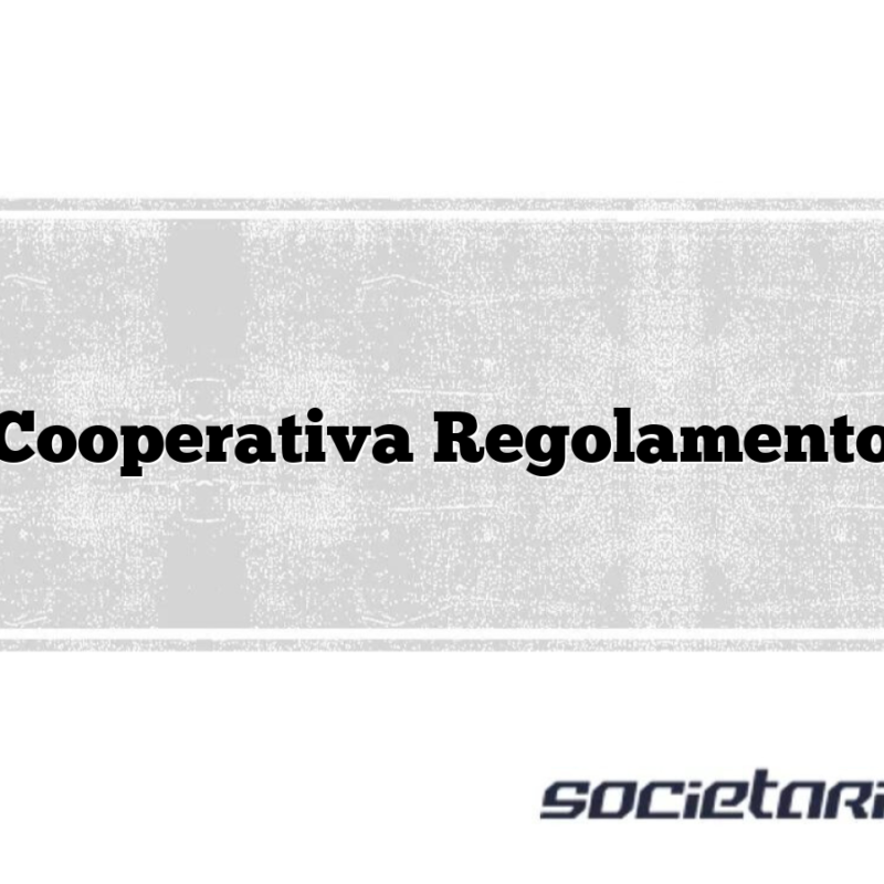 Cooperativa Regolamento
